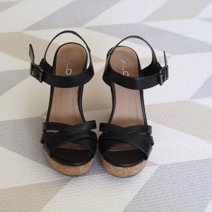 Aldo Shoes - ALDO Black Wedges Size 5 Aldo Shoes - ALDO Black Wedges Size 5